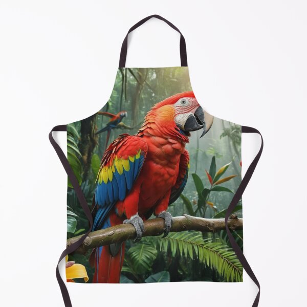 Item preview, Two vibrantly colored parrots designed and sold by InezPhotography.
