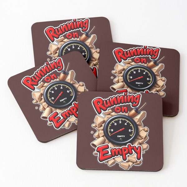Item preview, Running on Empty" Gas Meter Design | Bold Burnout Culture Art designed and sold by Thread-Verse.