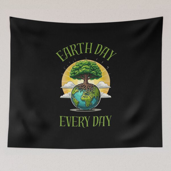 Item preview, Earth Day Every Day - Save Our Planet designed and sold by DARK_NOVA.