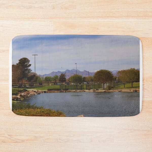 Item preview, A beautiful view of the lake at the park  designed and sold by Phakade's Photos.