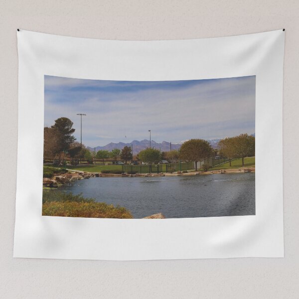 Item preview, A beautiful view of the lake at the park  designed and sold by Phakade's Photos.