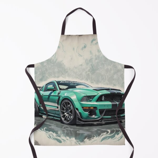 Item preview, Sumi-E art, Ford Mustang, muscle car designed and sold by Salimgor Hangaround Music.