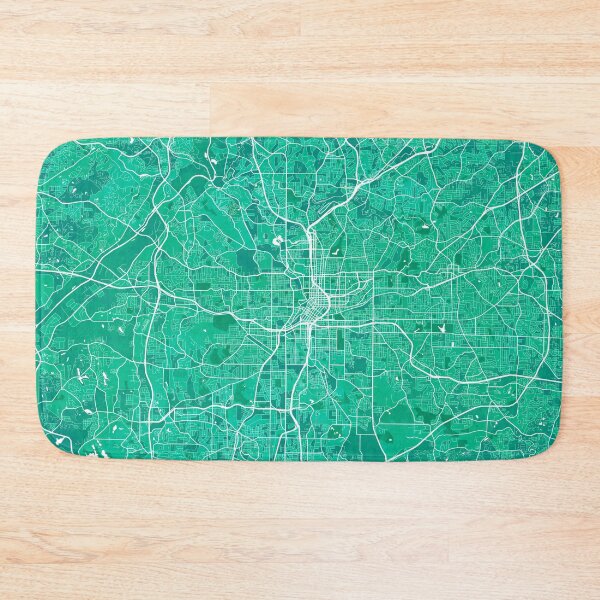 Item preview, Atlanta City Map of Georgia, USA - Watercolor designed and sold by deMAP.
