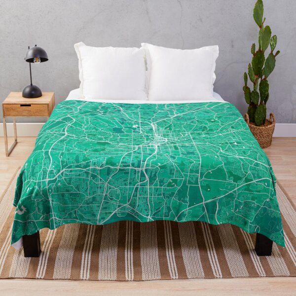 Item preview, Atlanta City Map of Georgia, USA - Watercolor designed and sold by deMAP.