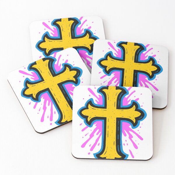 Item preview, Streetwear Christian Cross - Bold Faith Graffiti Art designed and sold by Teetogoit.