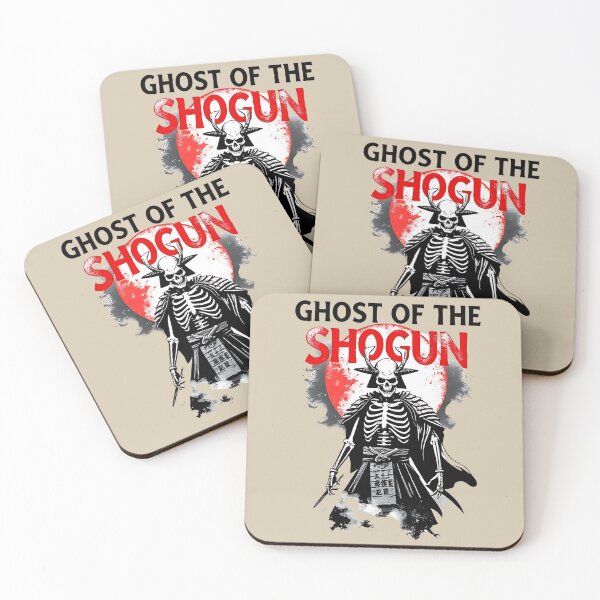 Item preview, The Ghost of the Shogun – Samurai Skeleton in Fog  designed and sold by Evolved Ape.