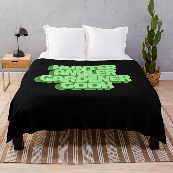 Item preview, Hunter Angler Gardener Cook - Versatile Hobby Design designed and sold by GartenIdeen.