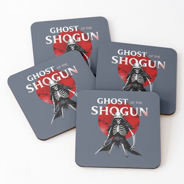Item preview, The Ghost of the Shogun – Samurai Skeleton in Fog designed and sold by Evolved Ape.