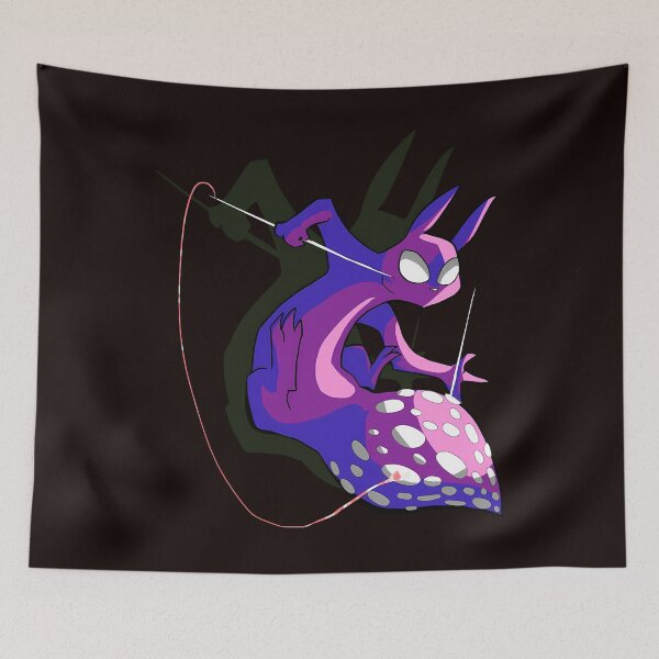 Item preview, Rain World Downpour Slugcat Spearmaster designed and sold by RUMI-ART-PLANET.