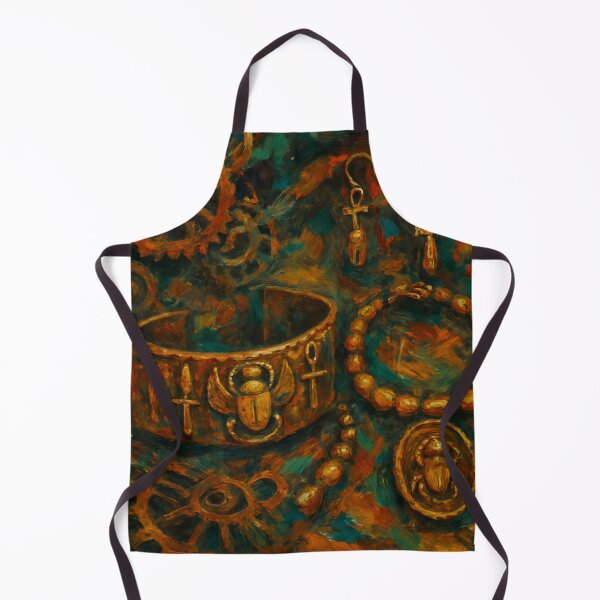 Item preview, The legacy of steampunk time, iron and gold jewelry designed and sold by VidyoeDesigns67.