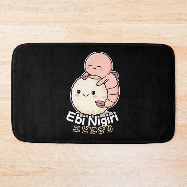 Item preview, Ebi Nigiri Sushi Funny Shrimp Nigiri for Sushi Lover Illustration designed and sold by SaavedraDesign.