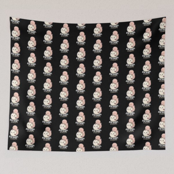 Item preview, Ebi Nigiri Sushi Funny Shrimp Nigiri for Sushi Lover Illustration designed and sold by SaavedraDesign.