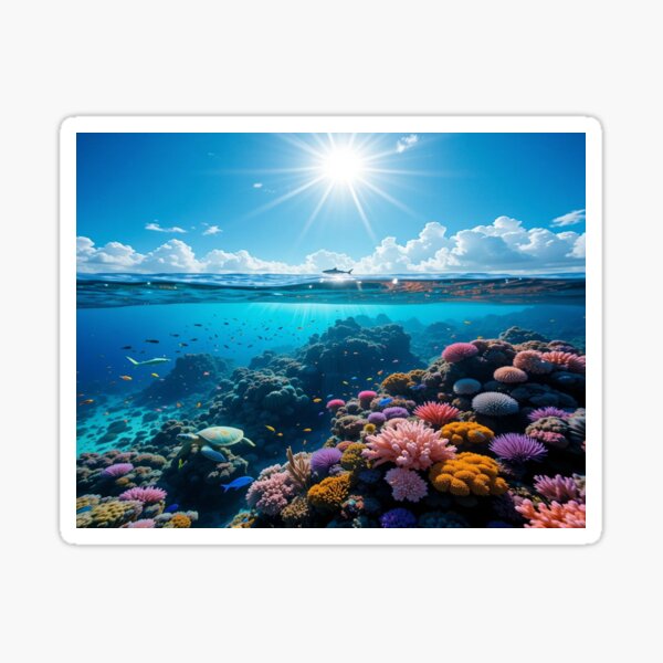 Artikel-Vorschau von Lebendige Unterwasserszene, designt und verkauft von InezPhotography.
