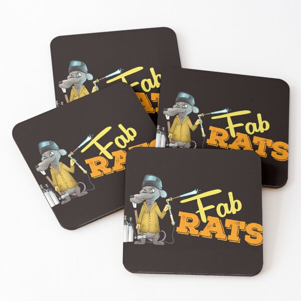 Artikelvorschau, Fab Rats Original Schweißer Ratten Logo entworfen und verkauft von RUMI-ART-PLANET.