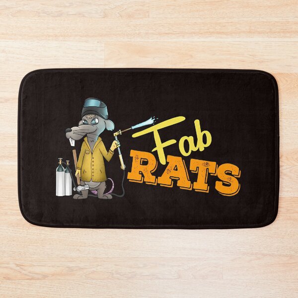 Item preview,  Fab Rats Original Welder Rat Logo designed and sold by RUMI-ART-PLANET.