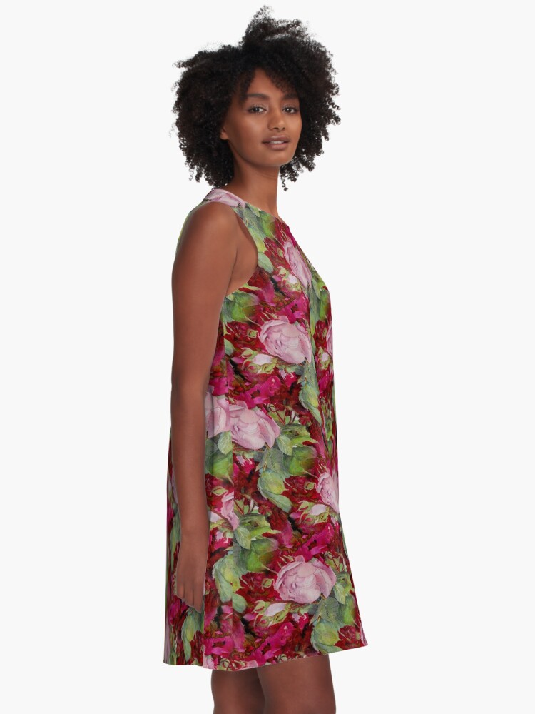 Alternate view of Old roses A-Line Dress