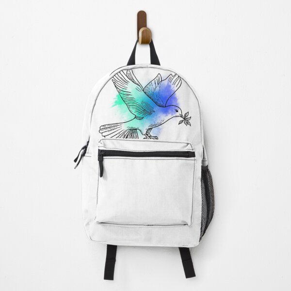 Item preview, Gradient Blue Bird | Bold Ink Line Art with Nature Energy designed and sold by Leo-stella.
