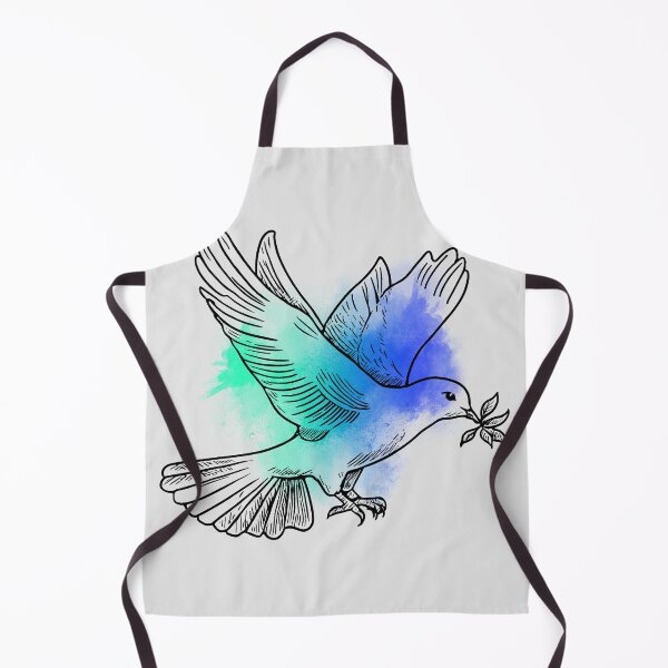 Item preview, Gradient Blue Bird | Bold Ink Line Art with Nature Energy designed and sold by Leo-stella.