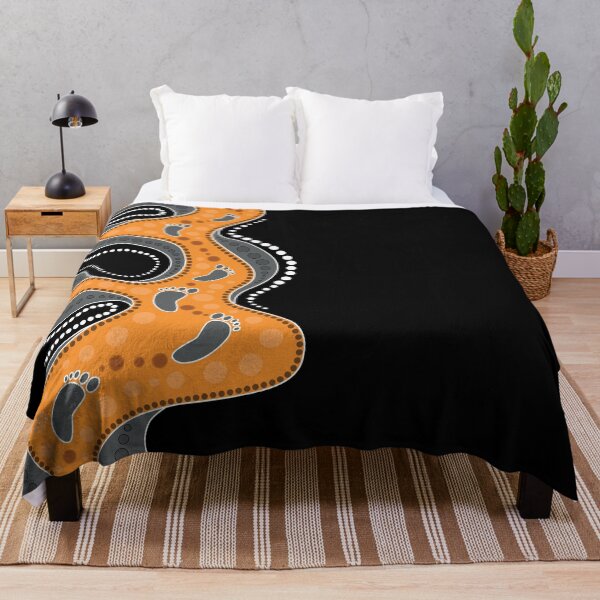 Item preview, Authentic Aboriginal Art - The path designed and sold by HogarthArts.