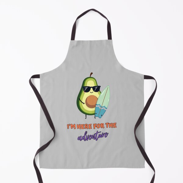 Item preview, Adventure Awaits – Minimalist Avocado Surfer designed and sold by Dino-Lune.