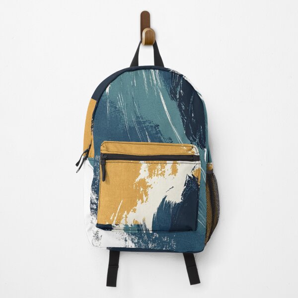 Item preview, Abstract Wave Breaking Through Color Block designed and sold by RobotKiller128.
