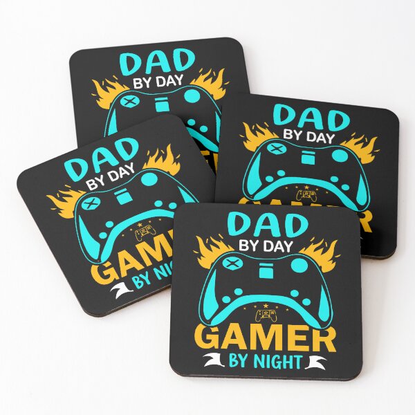 Item preview, Gamer Dad Classic Retro Gaming Art  designed and sold by Back2Collage.