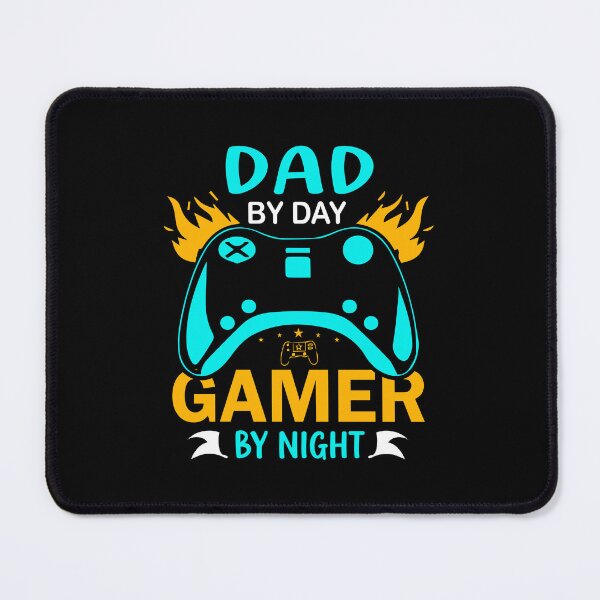 Item preview, Gamer Dad Classic Retro Gaming Art designed and sold by Back2Collage.