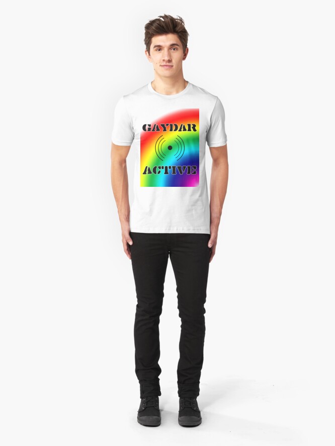 Alternate view of Gaydar Active I Slim Fit T-Shirt