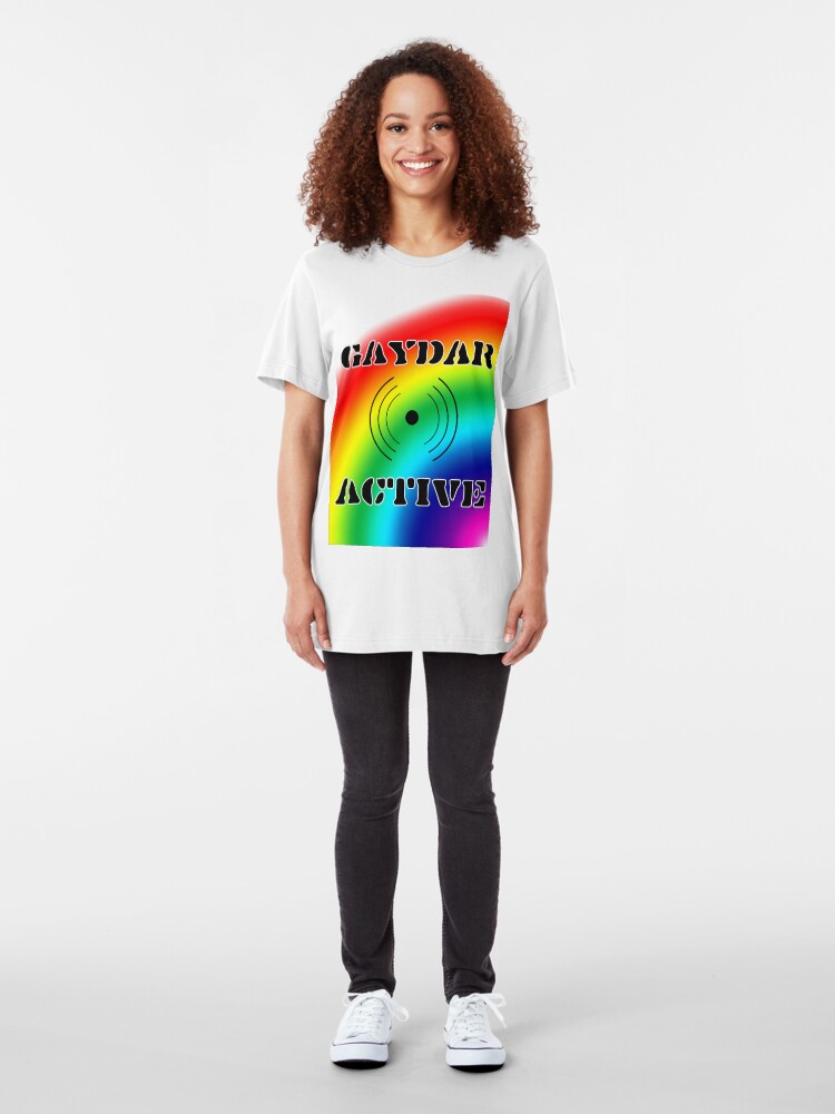 Alternate view of Gaydar Active I Slim Fit T-Shirt
