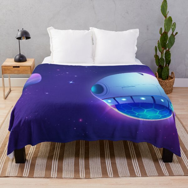 Item preview, sci-fi spaceship universe, exploration in galaxy with planet and outer space background designed and sold by NiamLab.