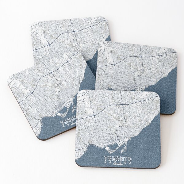 Item preview, Toronto City Map of Canada - Coastal designed and sold by deMAP.