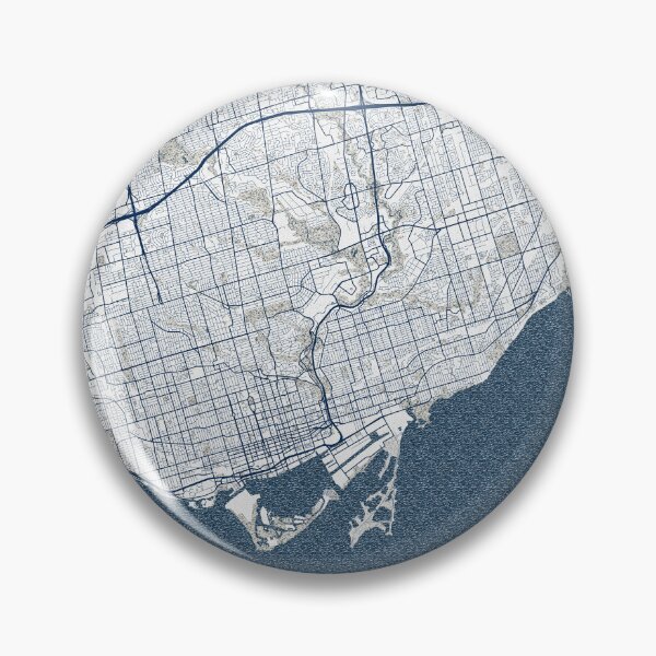 Item preview, Toronto City Map of Canada - Coastal designed and sold by deMAP.