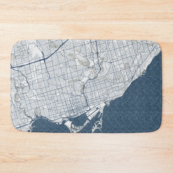 Item preview, Toronto City Map of Canada - Coastal designed and sold by deMAP.