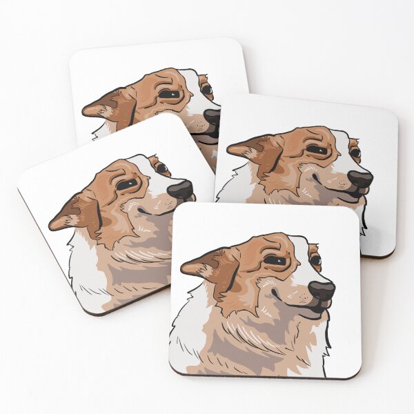 Item preview, smug dog meme designed and sold by heyimleo.