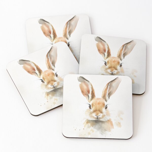 Item preview, Rabbit Portrait designed and sold by laurashawart.