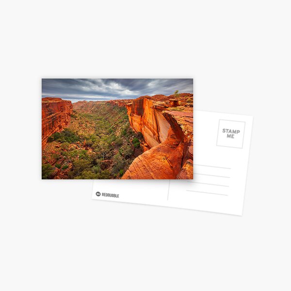 Kings Canyon, Northern Territory, Australia Postcard