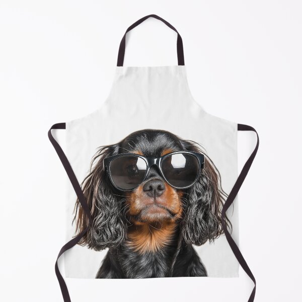 Item preview, Funny cool English Toy Spaniel Dog wearing sunglasses designed and sold by LazyOwlStore.