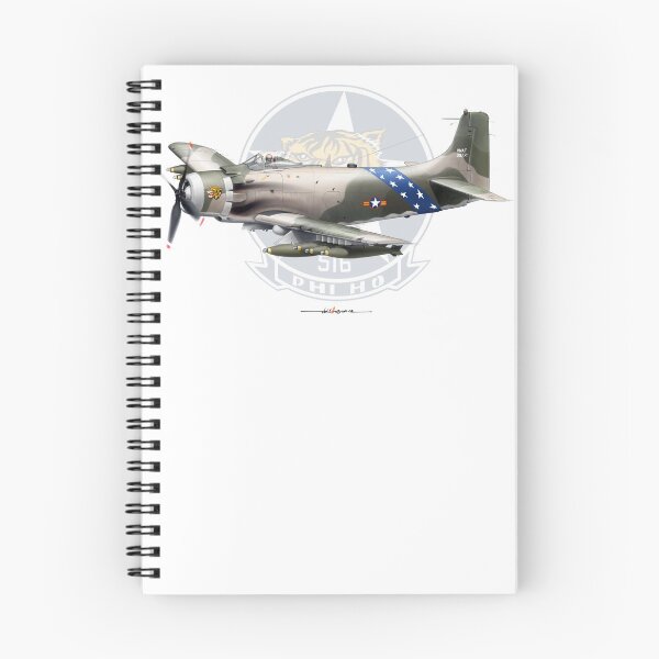 Item preview, VNAF A-1H 516th FS with Logo in background designed and sold by ACVuConcepts.