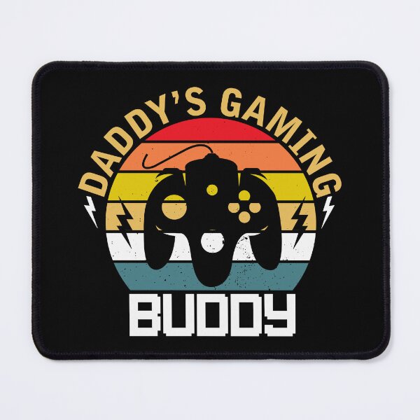 Item preview, Daddy's Gaming Buddy Classic Retro Gaming Son Art designed and sold by Back2Collage.