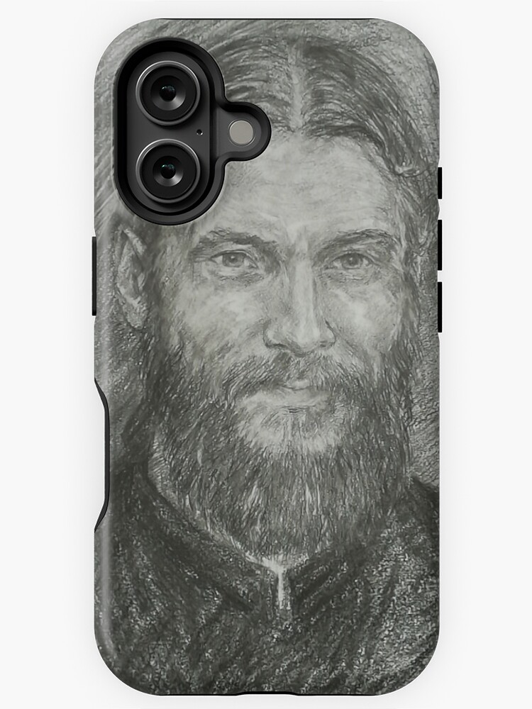 Thumbnail 1 of 4, iPhone Case, Portrait of a priest designed and sold by Anthropolog.