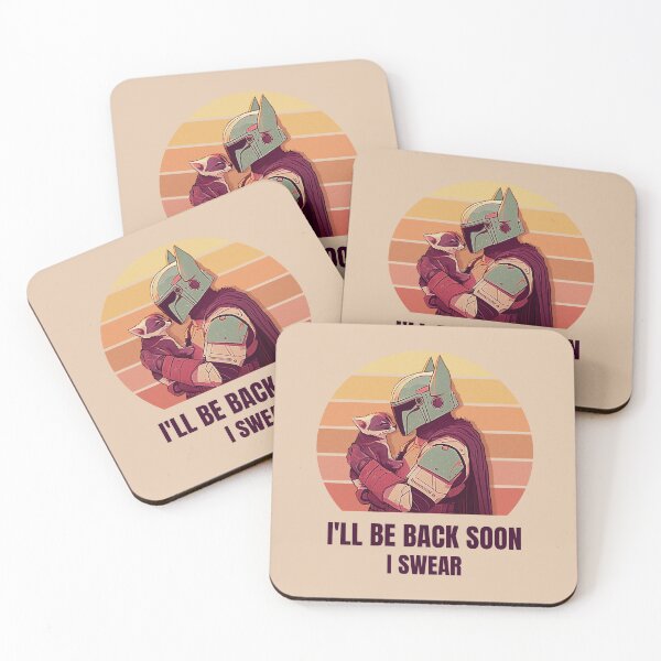 Item preview, I'll be back soon, I swear designed and sold by NOTRE-BONHEUR.