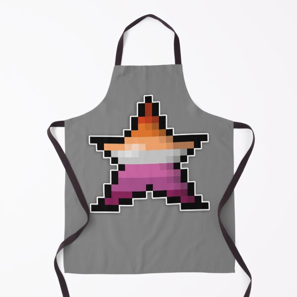 Item preview, Copy of Pixelated Rainbow Pixel Star Design with LGBTQ+ Pride Colors and Retro Gamer Style designed and sold by LiveLoudGraphic.