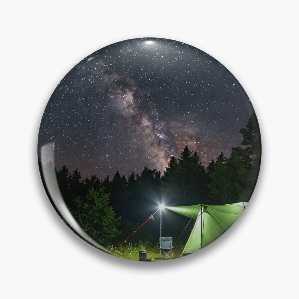 Item preview, Camping Scene with Tent Under Starry Sky designed and sold by javastocks.