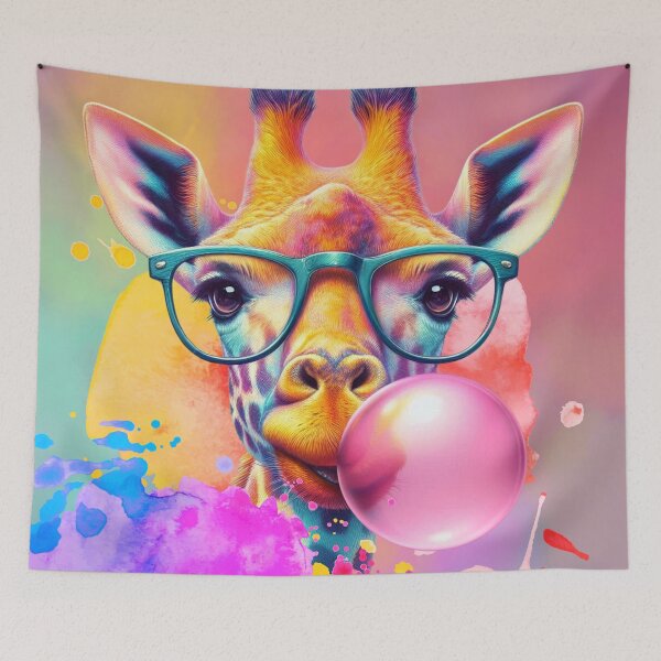 Item preview, Giraffe in Splash designed and sold by IImagineArtAi.