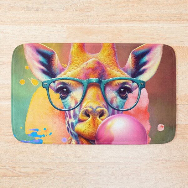 Item preview, Giraffe in Splash designed and sold by IImagineArtAi.