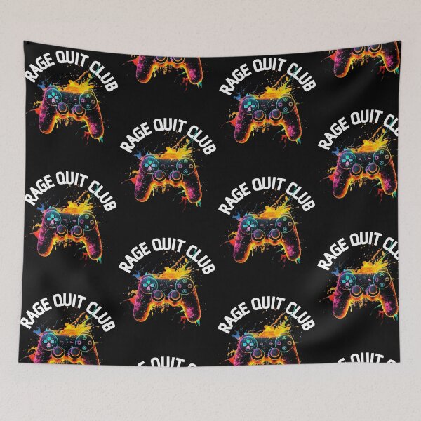 Item preview, Rage Quit Club designed and sold by The Mad Muffin.