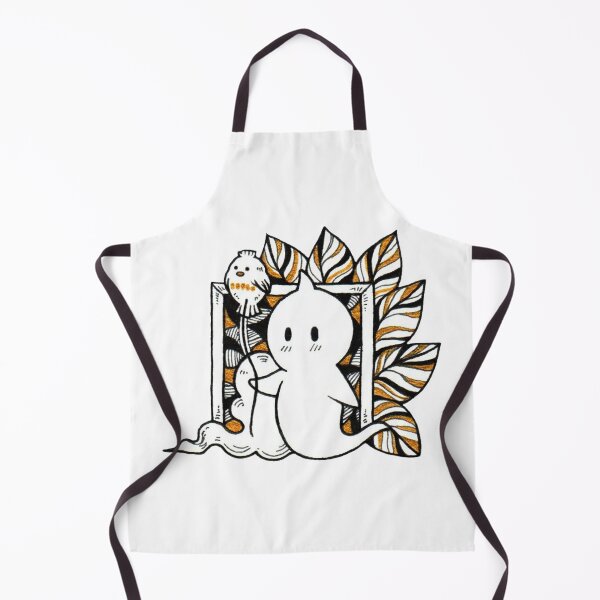 Item preview, White ghost with bird balloon designed and sold by ETHER1997.