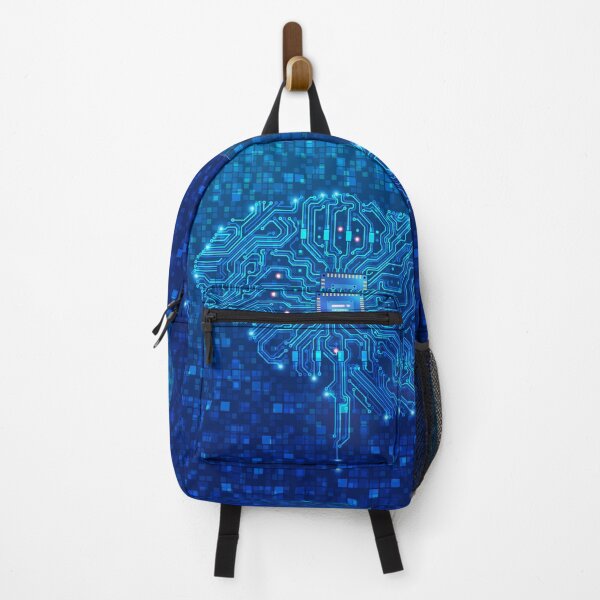 Item preview, deep learning or machine learning, artificial intelligence brain combined with circuit board  designed and sold by NiamLab.