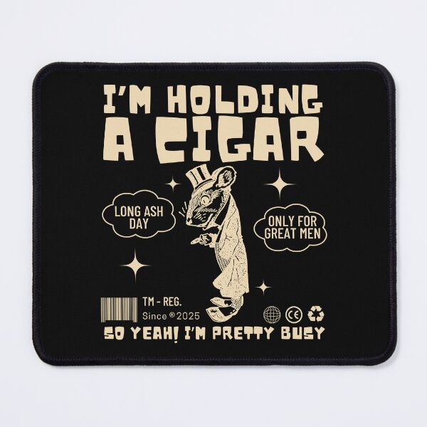 Item preview, Busy smoking a cigar designed and sold by Peerless-Prime.
