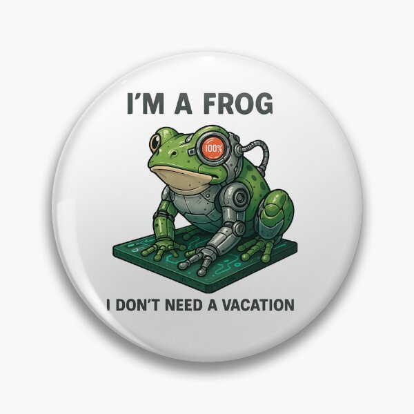 Item preview, cyborg frog designed and sold by ATOTI.